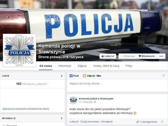 Zrobili sobie żart z policji. Policja się nie śmieje