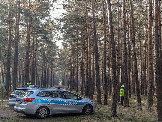 Zwiał do lasu, bo był pijany. Goniła go policja