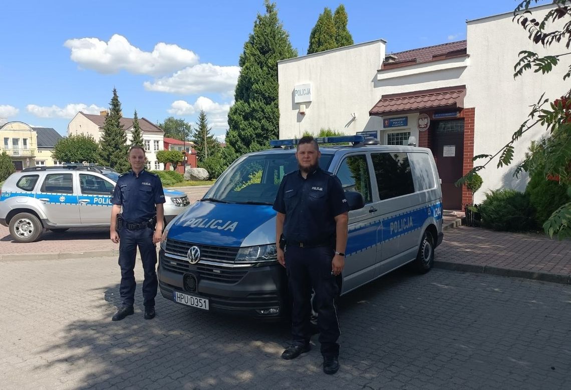 1,5 roczne dziecko poparzone wrzątkiem. Pomogła policja