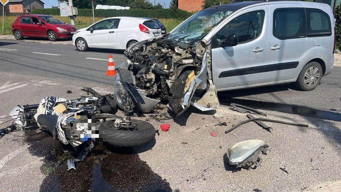 19-latek ciężko ranny. Wypadek w Pruszkowie 19-latek ciężko ranny. Wypadek w Pruszkowie