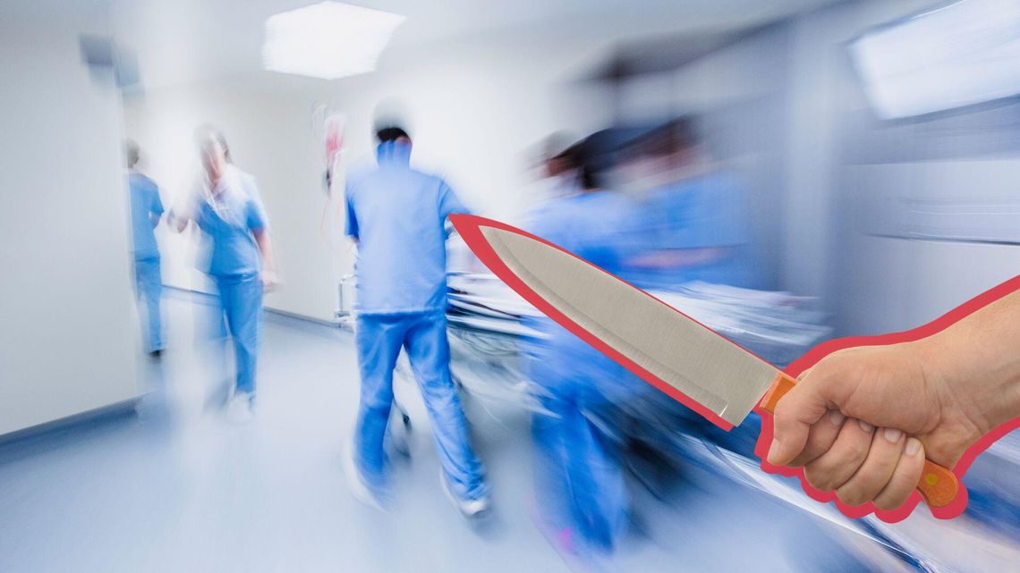19-latka z nożem wtargnęła na SOR. Zniszczyła mienie i uciekła