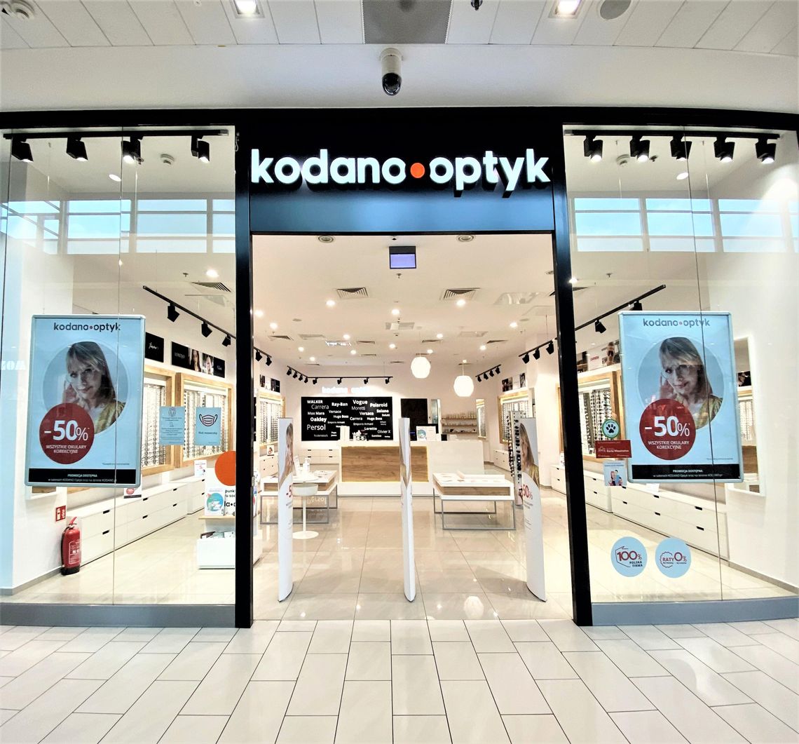 50% rabatu na wszystkie okulary korekcyjne w KODANO Optyk!