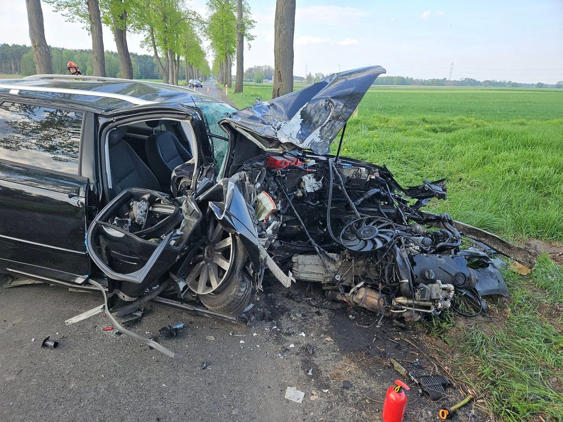 7-latek w ciężkim stanie. Wypadek na drodze wojewódzkiej!