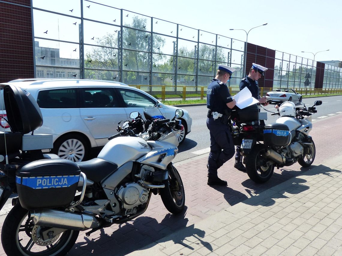 Akcja „Motocykl”. Kaliska policja wzięła na celownik kierowców jednośladów