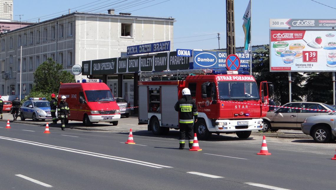 Alarmy bombowe w Kaliszu. Ewakuowano Urząd Kontroli Skarbowej ZDJĘCIA