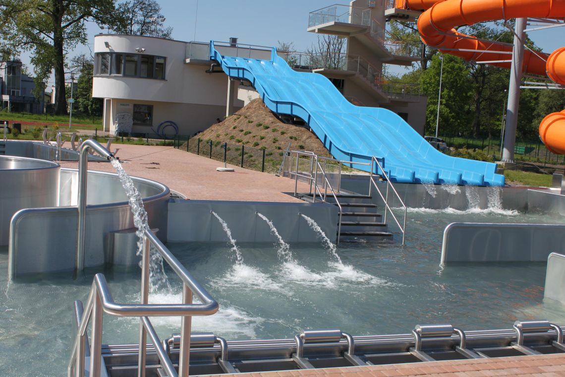 Aquapark uruchamia baseny zewnętrzne