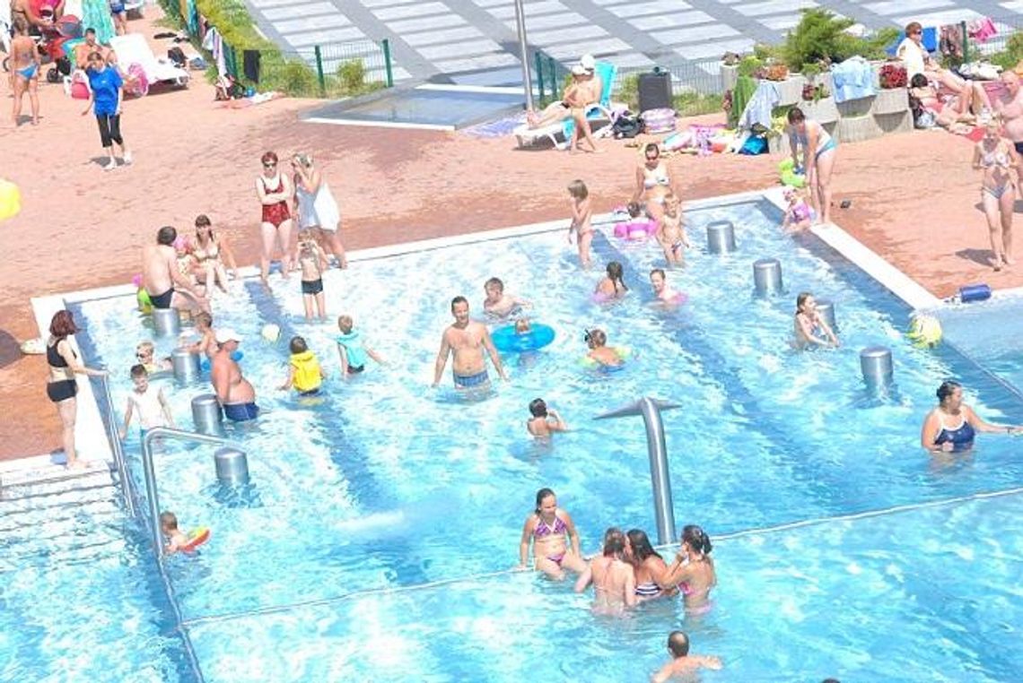 Aquapark uruchomił baseny zewnętrzne