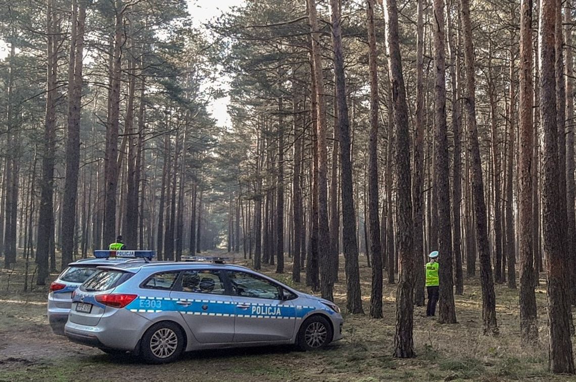 Auto parkowało w pobliżu lasu. Policjanci mieli nosa