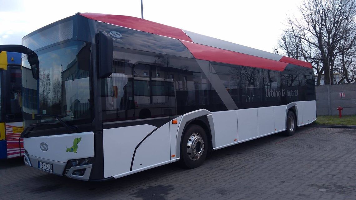 Autobus hybrydowy Solarisa na testach w Kaliszu