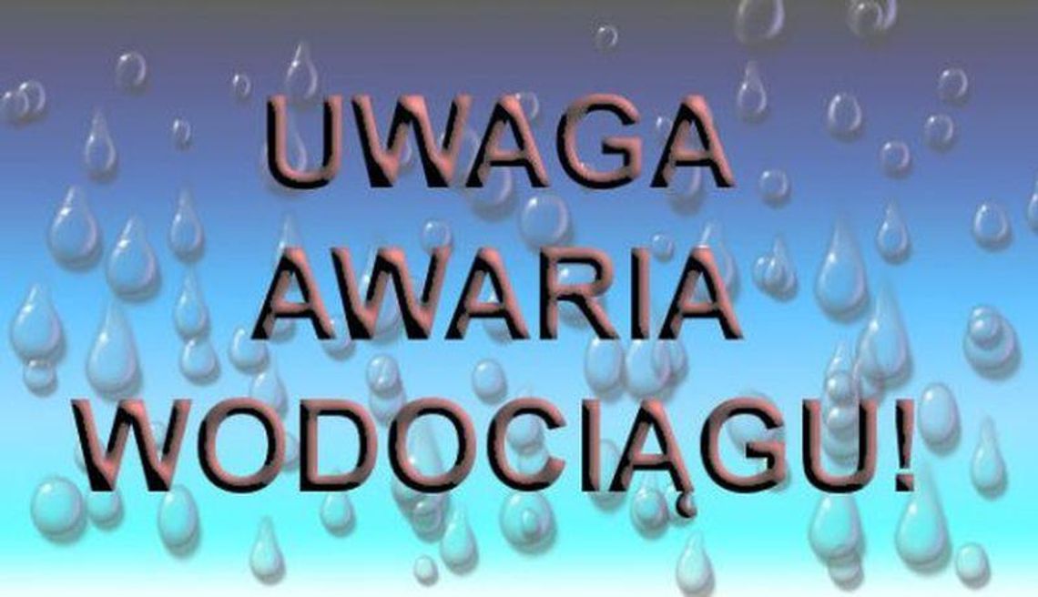 Awaria wodociągu