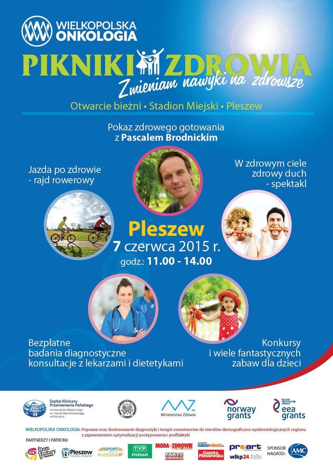 Badania, ruch i zdrowa kuchnia - Pleszew zaprasza po zdrowie