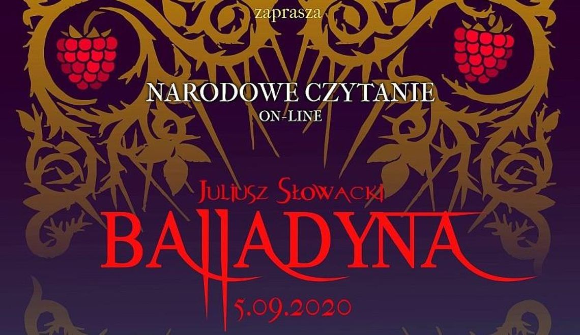 „Balladyna” on-line w ramach Narodowego Czytania w Kaliszu