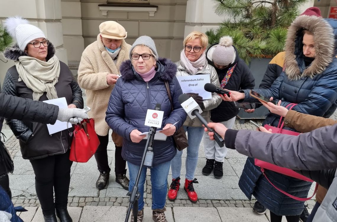 Chcą odwołać prezydenta Kalisza. Pomysłodawczynie referendum szukają poparcia