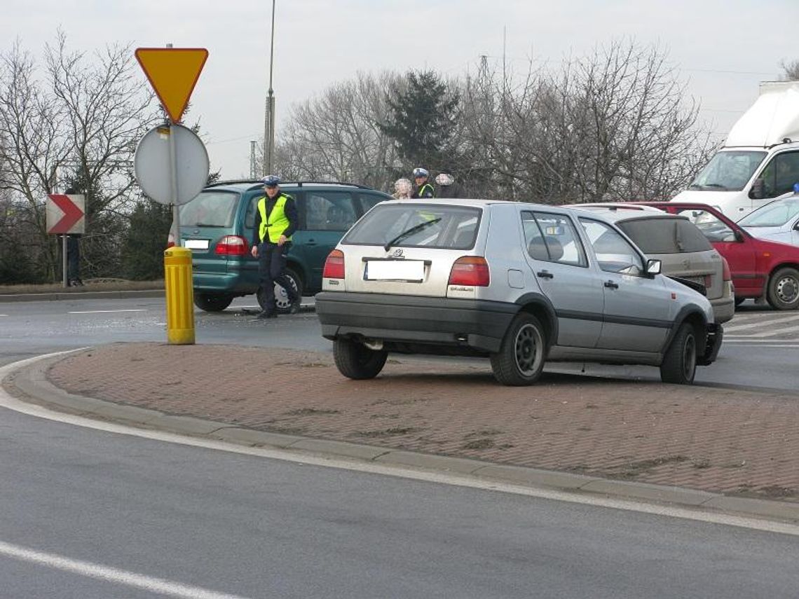 Chwila nieuwagi i kolizja gotowa