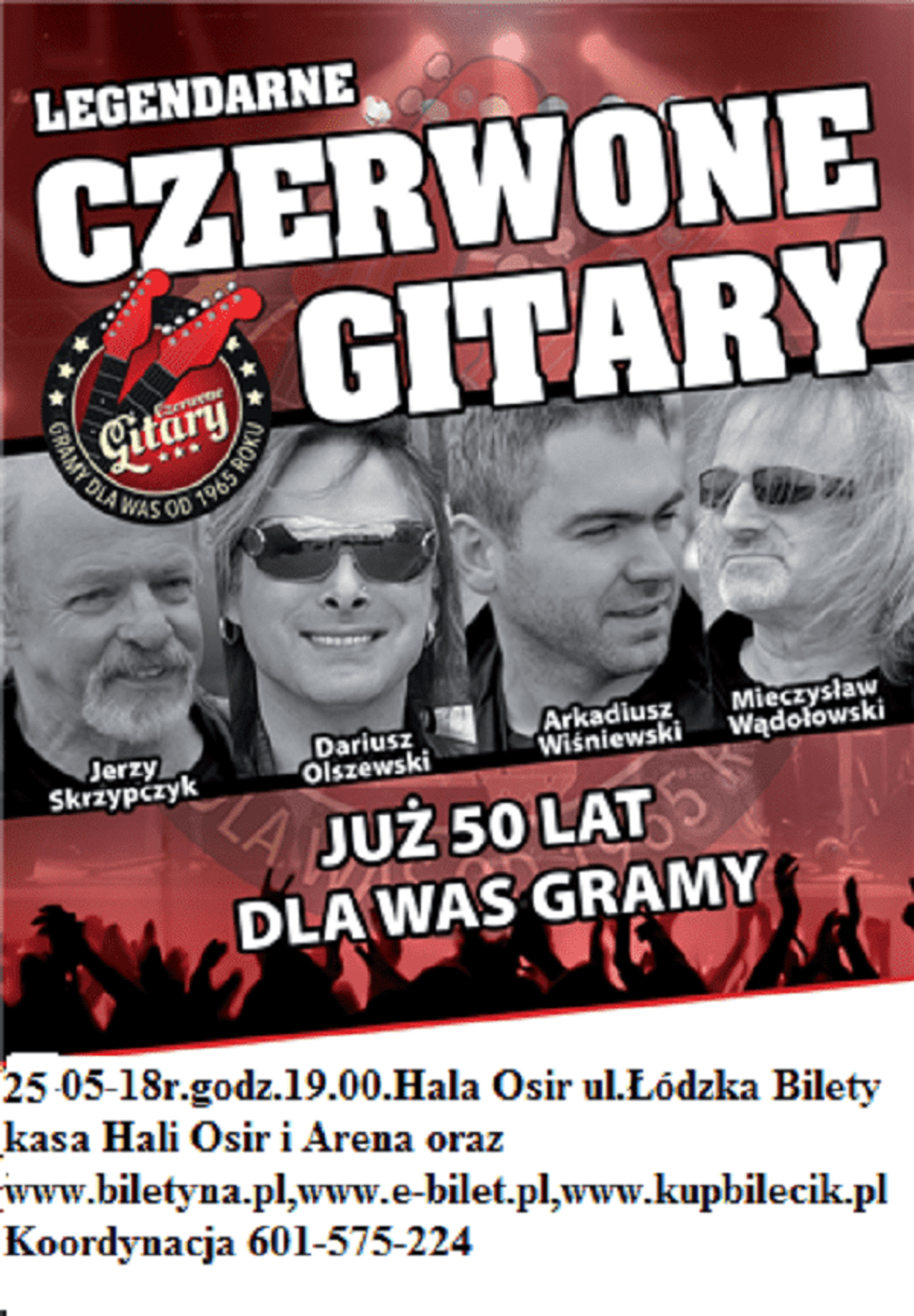 Czerwone Gitary zagrają w Kaliszu