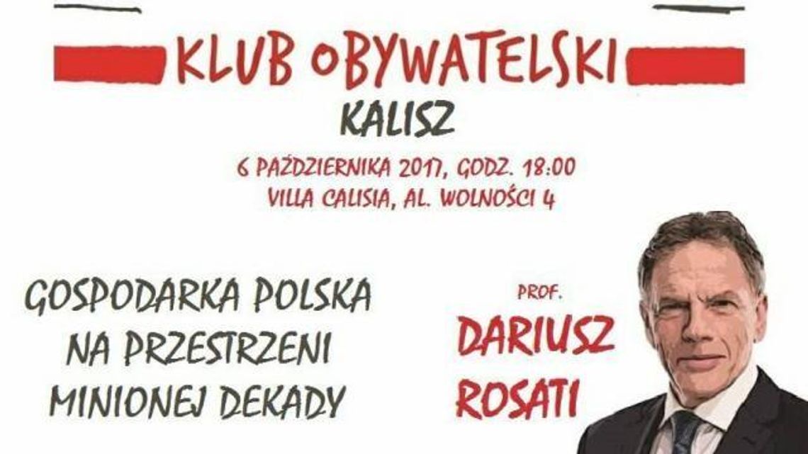 Dariusz Rosati w Kaliszu