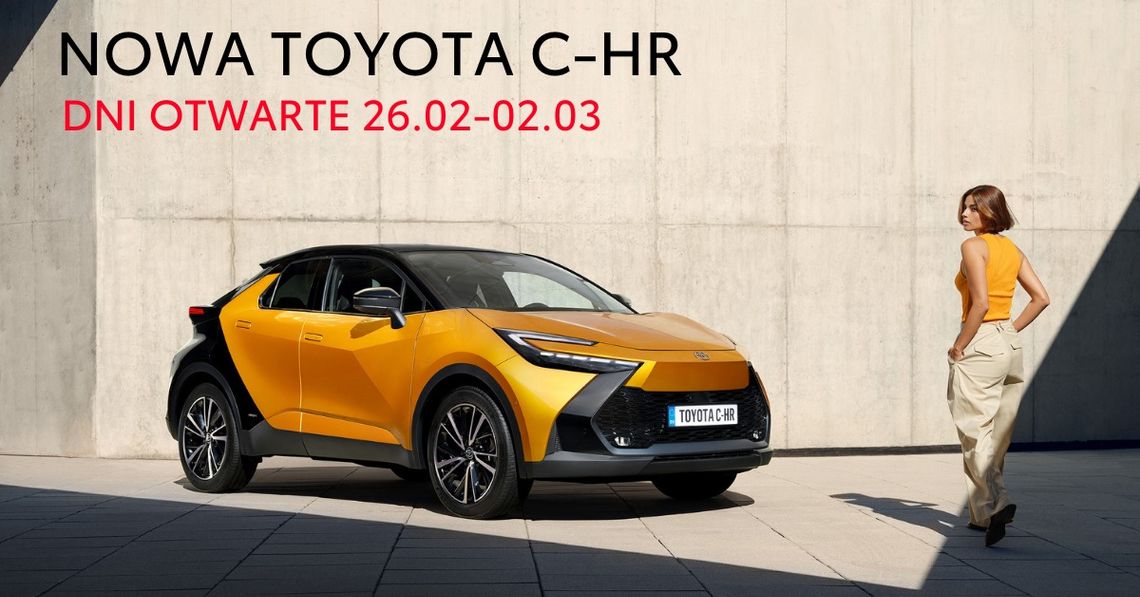 Dni Otwarte Nowej Toyoty C-HR z KONKURSEM