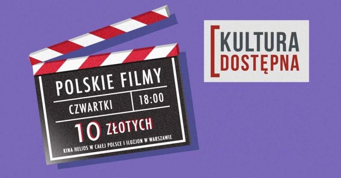 Do kina za 10 zł. Kalisz w programie „Kultura Dostępna”