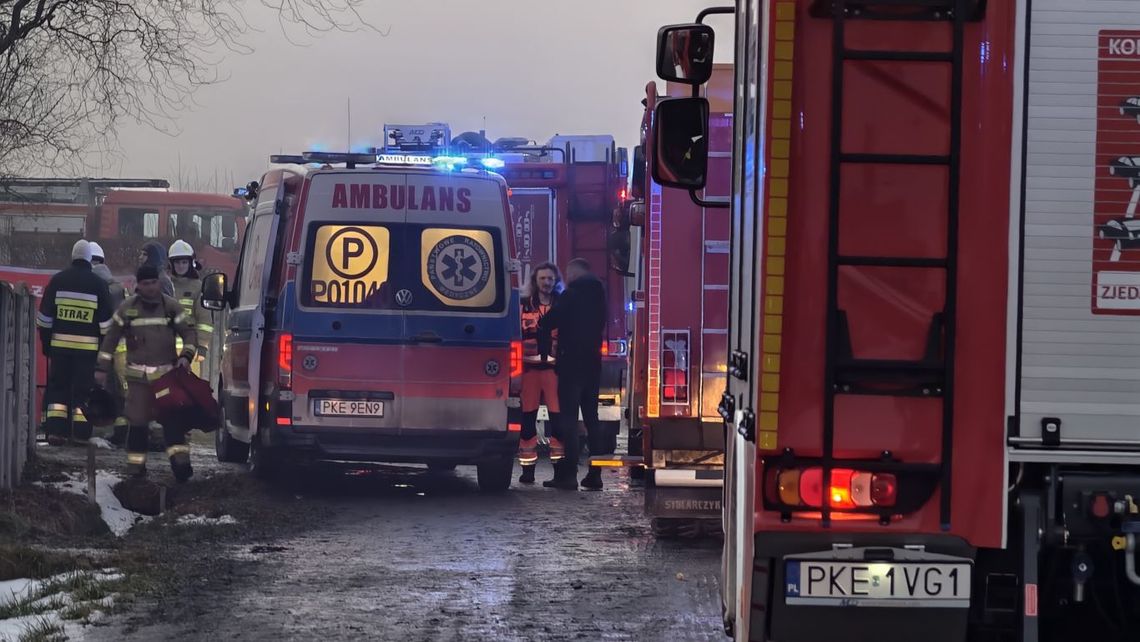 Dziecko zginęło w pożarze. Matka w stanie ciężkim