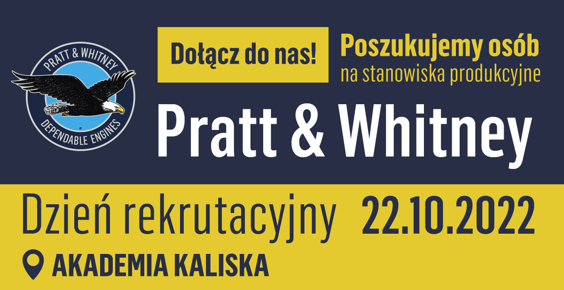 Dzień Rekrutacyjny z Pratt & Whitney na Akademii Kaliskiej