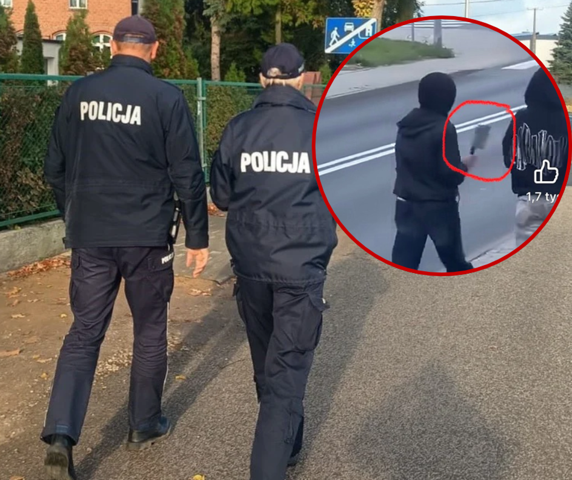 Dziewczyny z „tasakiem” na Dobrzecu. Co ustaliła policja? Dziewczyny z „tasakiem” na Dobrzecu. Co ustaliła policja?