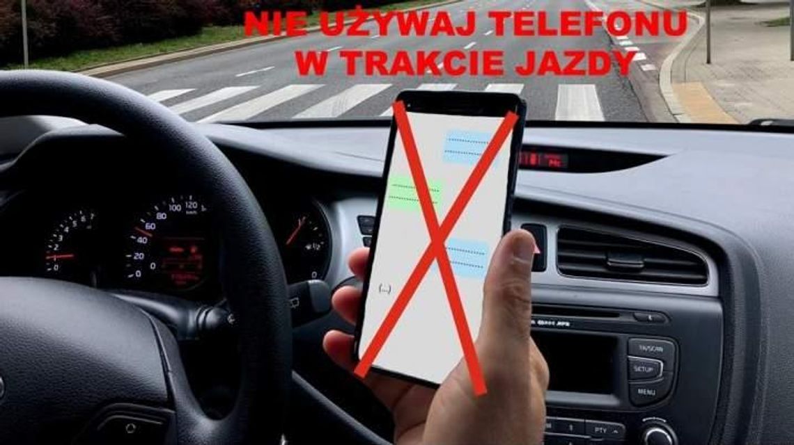 Dziś na drogach akcja „Telefony”. Policjanci wypatrują kierowców z komórką w ręku