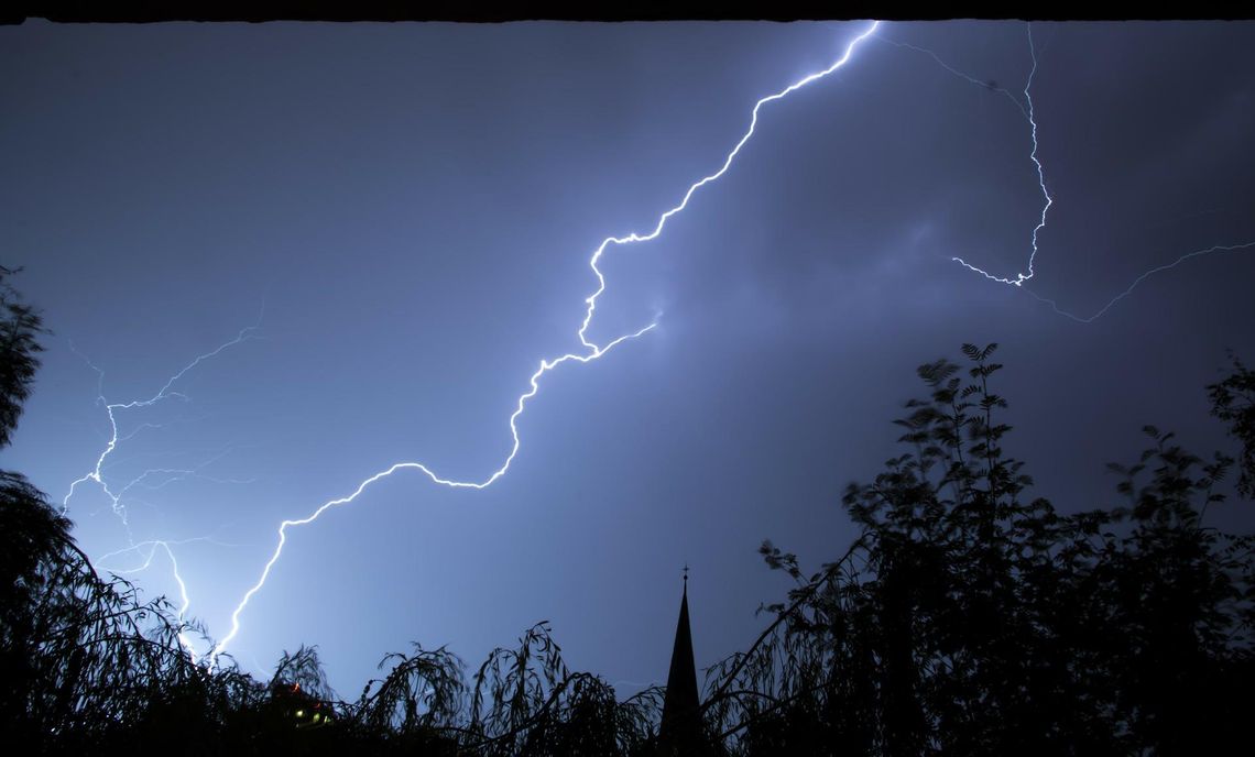 Dziś znowu możliwe burze i ulewny deszcz