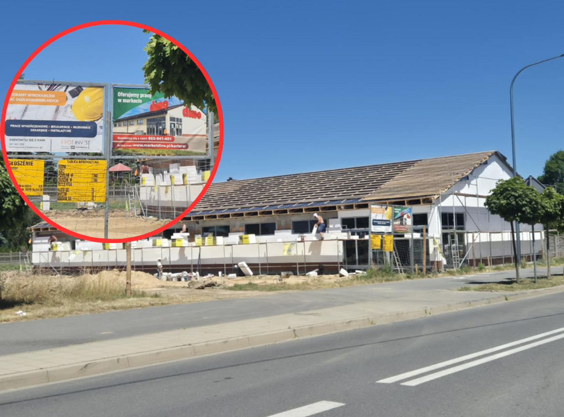 Ekspresowa budowa marketu! Już szukają pracowników