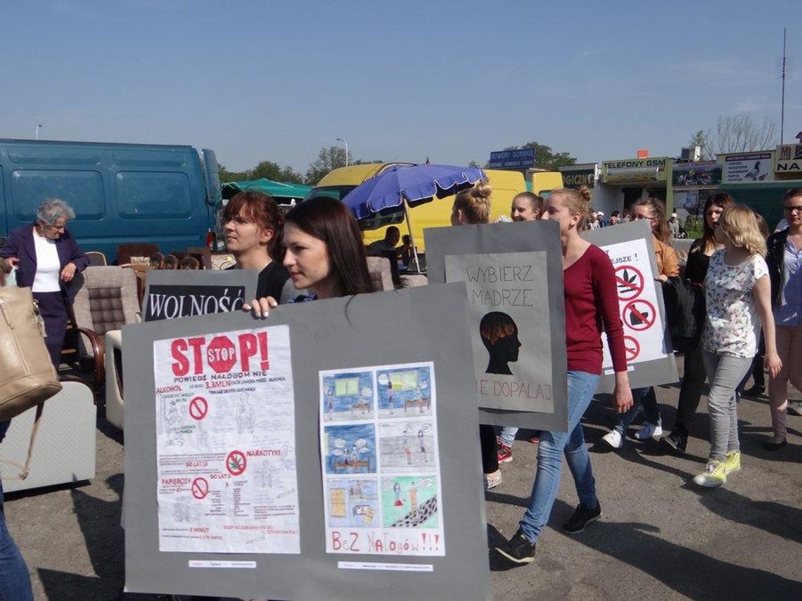 Głośno zaprotestowali przeciw dopalaczom