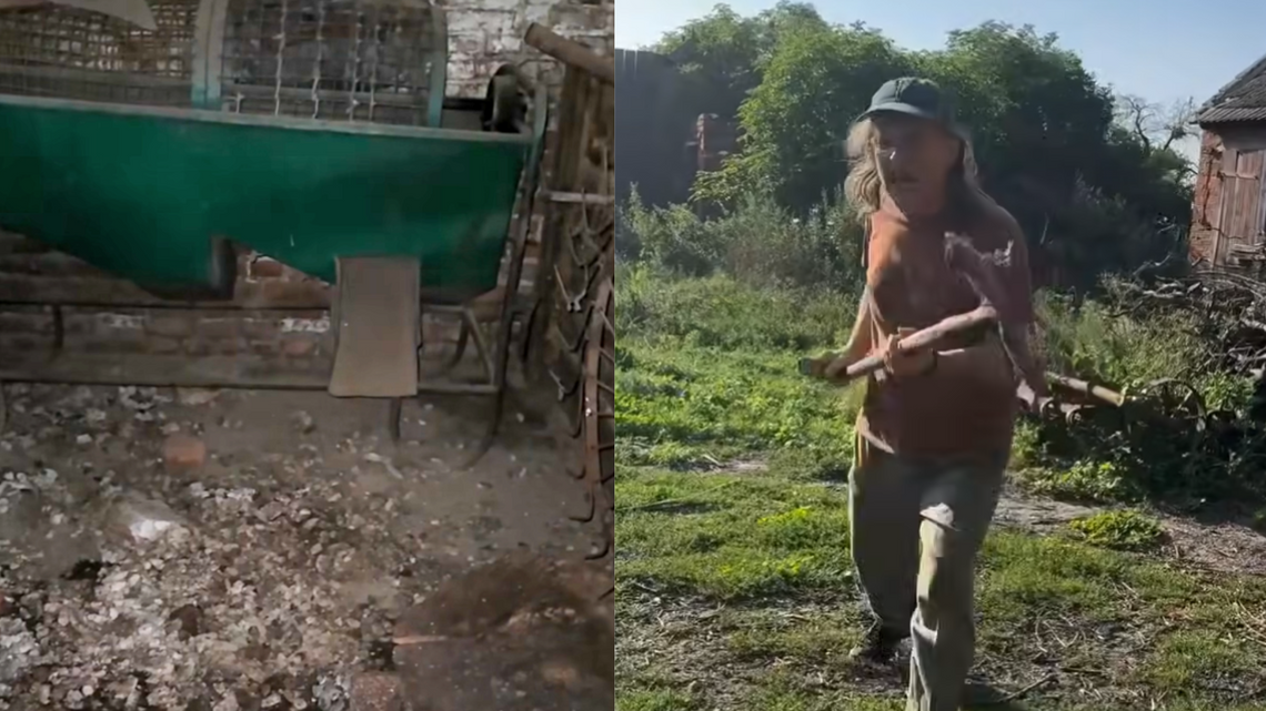 Interwencja DIOZ obok Kalisza. Agresywny właściciel groził łopatą i siekierą WIDEO +18