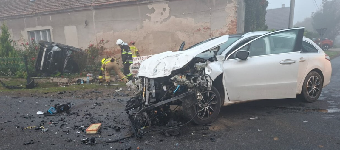 Groźnie na skrzyżowaniu. W jednym z aut było dziecko Groźnie na skrzyżowaniu. W jednym z aut było dziecko