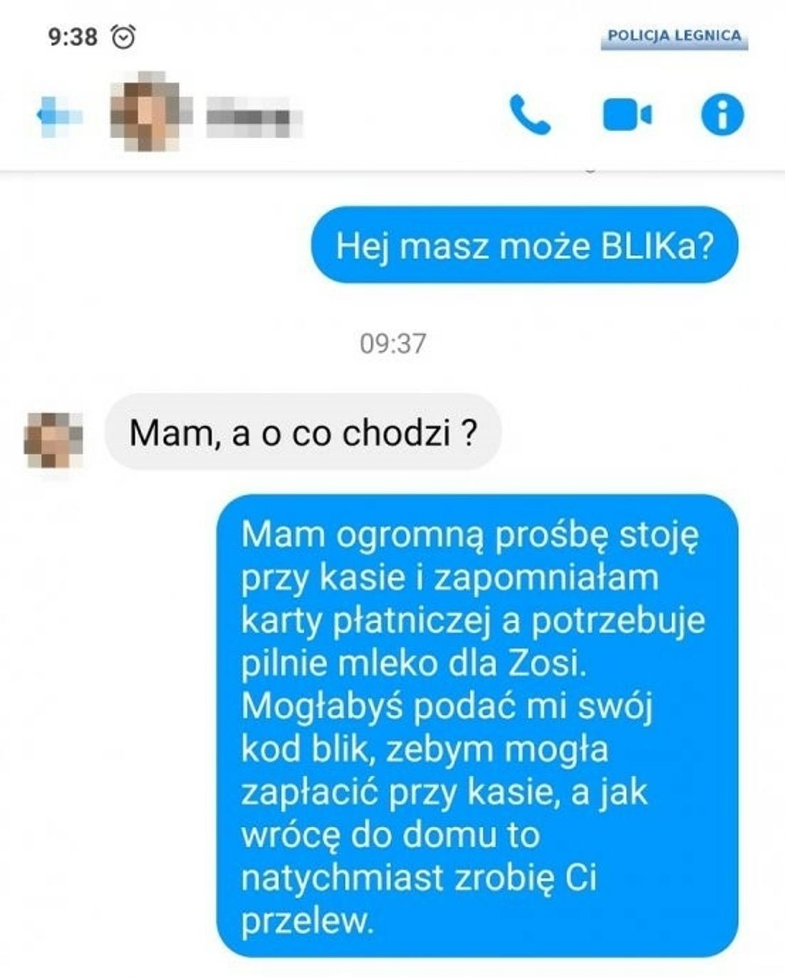 ,,Hej, masz BLIKA?'' Ludzie nadal się na to nabierają...