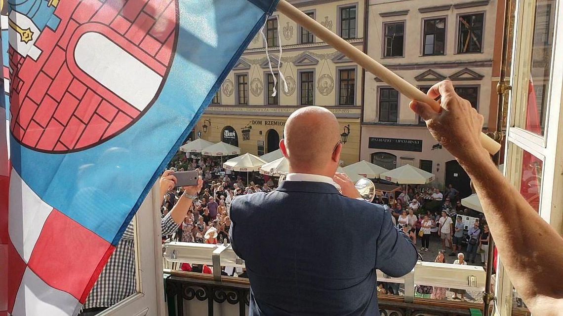 Hejnał Kalisza zabrzmiał w Lublinie WIDEO