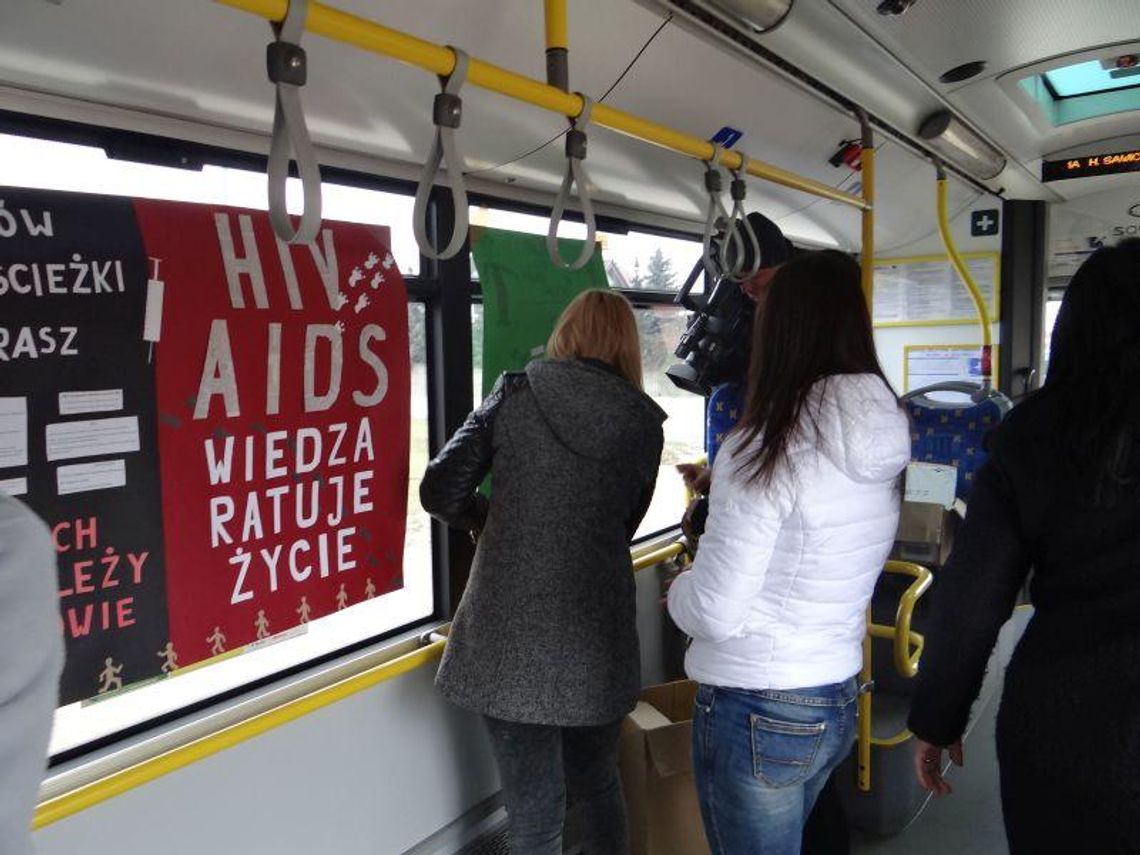 HIV i AIDS. Profilaktyka w autobusach