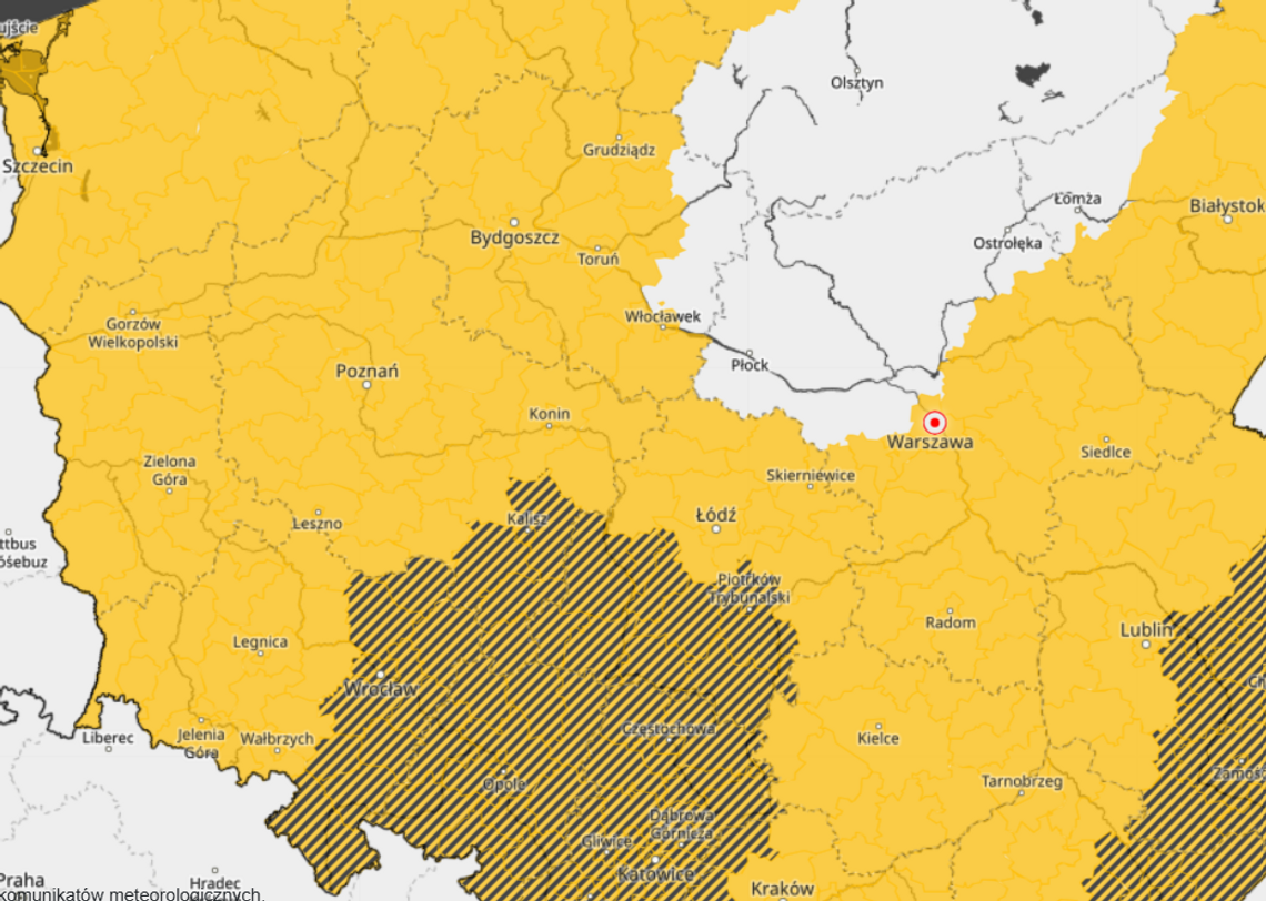 IMGW ostrzega Kalisz i okolice!