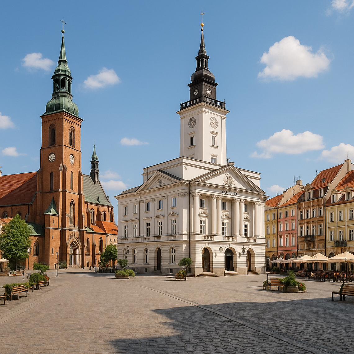 Jak sztuczna inteligencja widzi Kalisz i Ostrów?