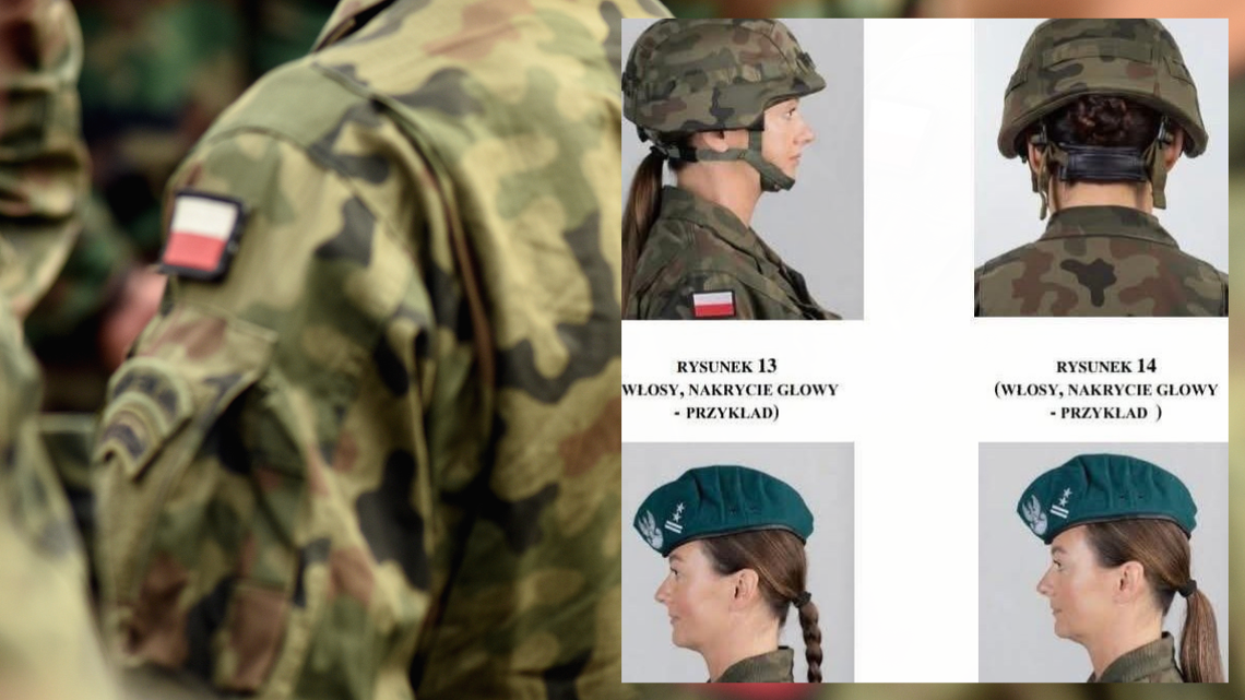 Jakie włosy może mieć kobieta w wojsku? Jest nowy regulamin Jakie włosy może mieć kobieta w wojsku? Jest nowy regulamin