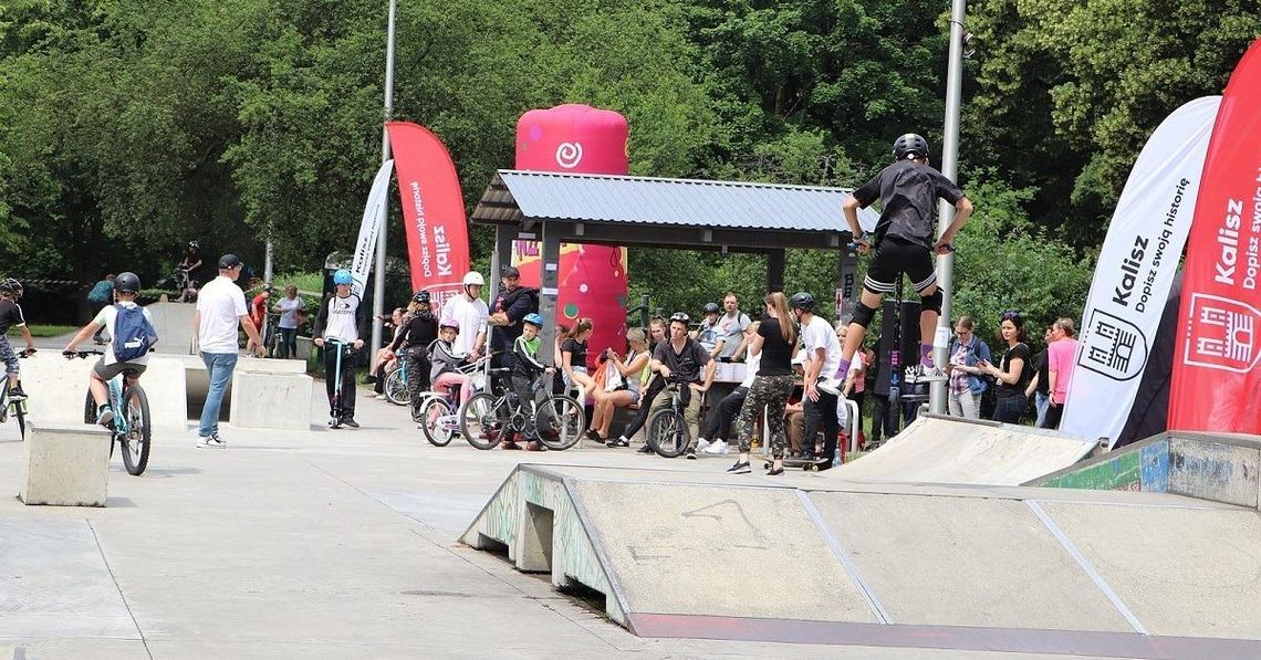 Jazda! Z kaskiem. Już dziś pokazy i konkursy w kaliskim skateparku