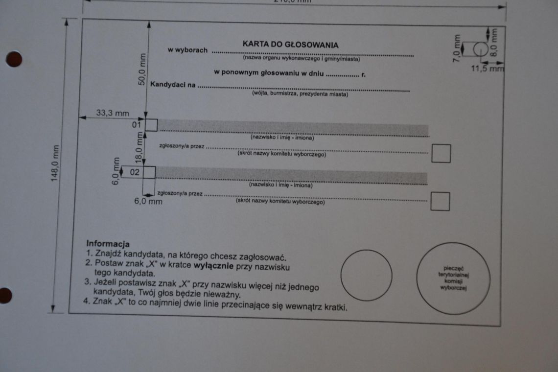 Jedna karta, dwóch kandydatów, jeden "X". Przed nami II tura wyborów