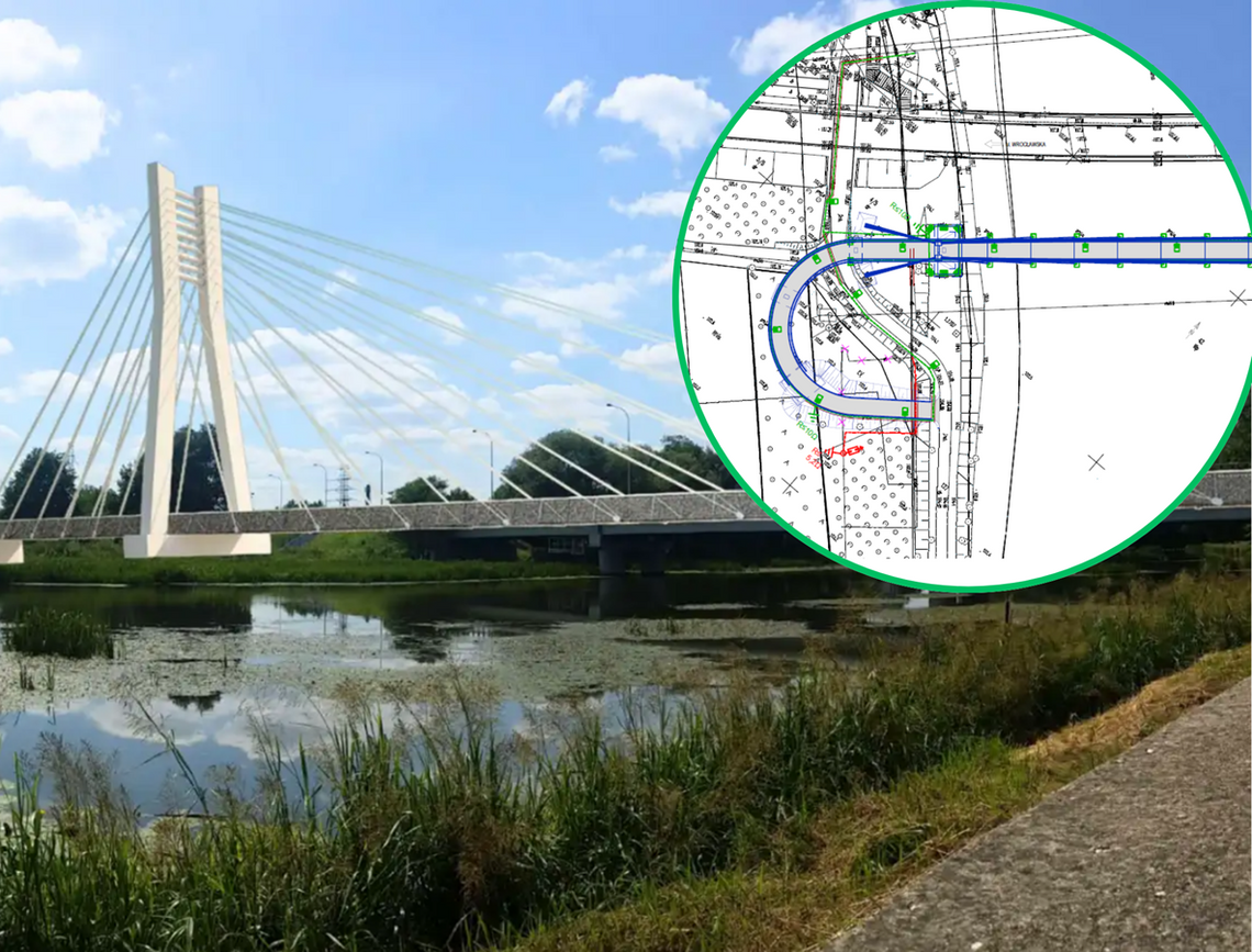 Jest koncepcja, jest przetarg. Nowa przeprawa nad Prosną