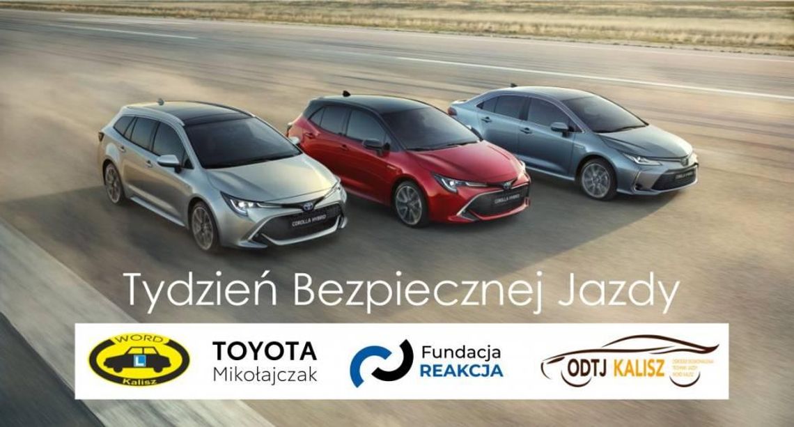 Jutro rusza Tydzień Bezpiecznej Jazdy organizowany przez Fundację Reakcja i partnerów