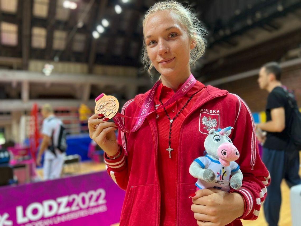 Kaliscy kickbokserzy na podium Europejskich Igrzysk Akademickich