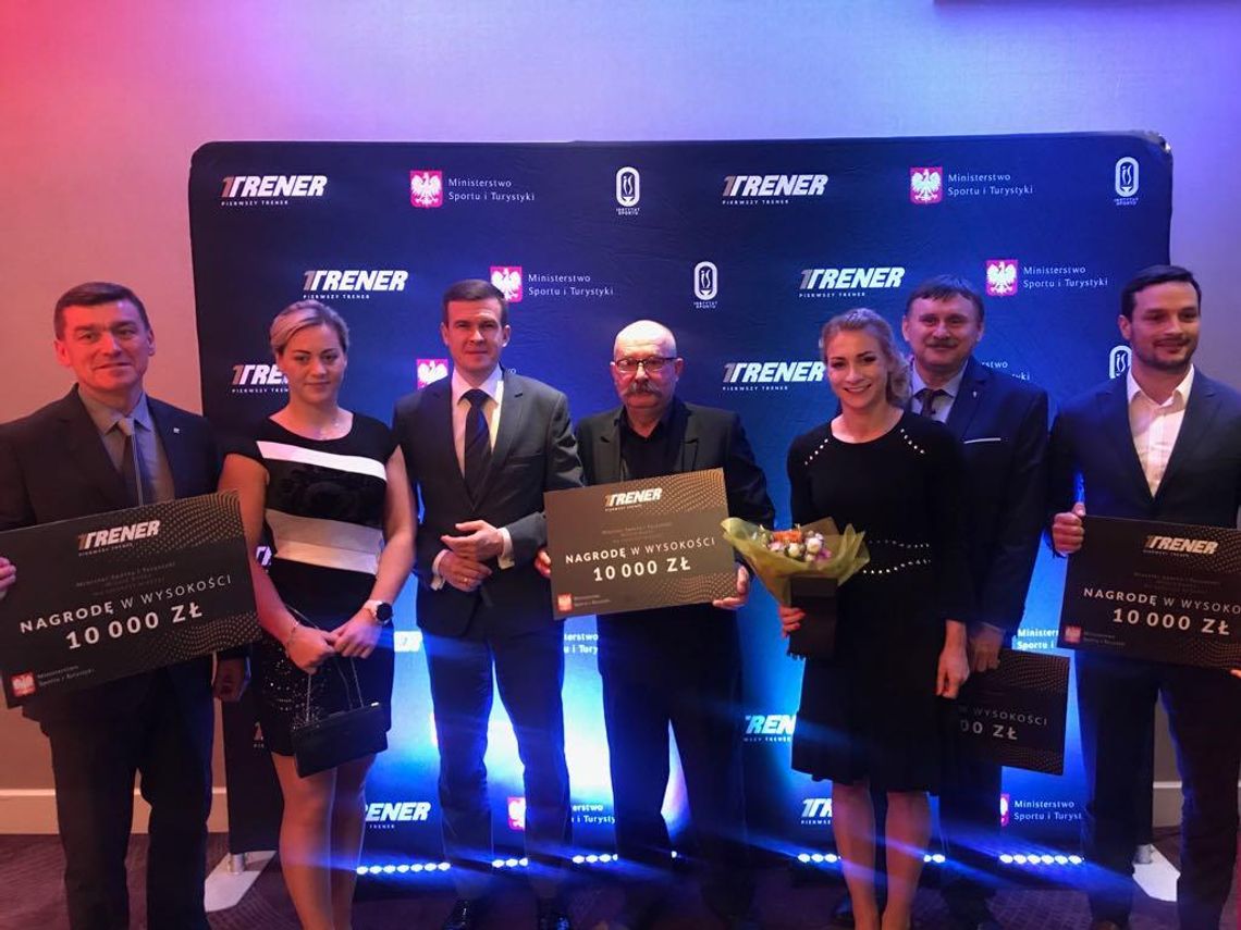Kaliski trener Zbigniew Walczykiewicz z nagrodą ministra