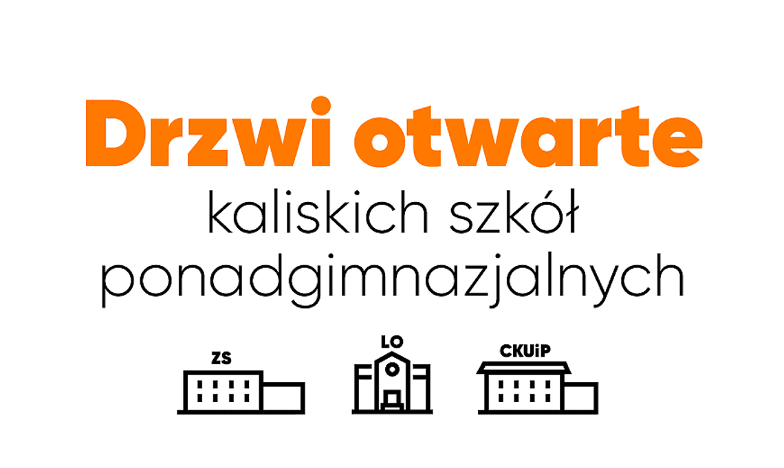 Kaliskie szkoły ponadgimnazjalne zapraszają na Drzwi Otwarte