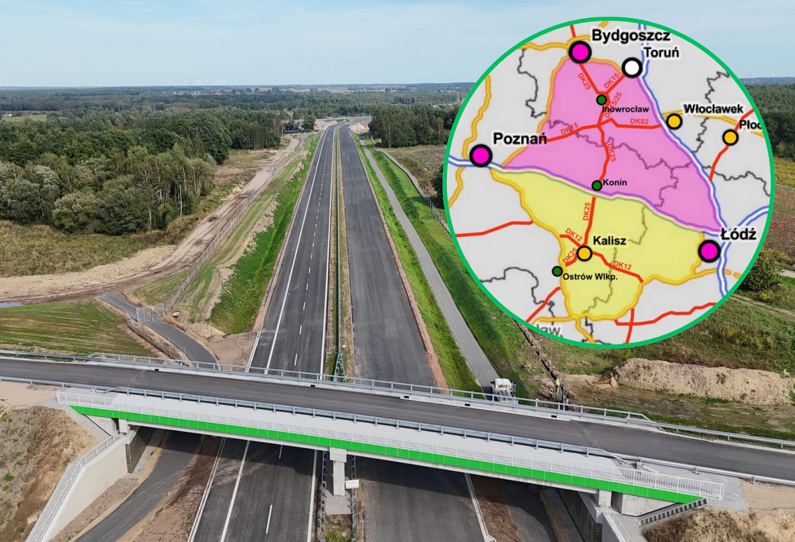 Kalisz na trasie ważnych dróg. Znamy szczegóły sieci DSR