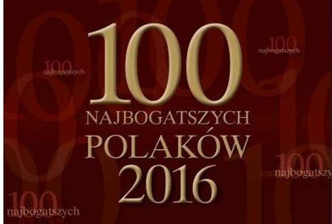 Kaliszanie na liście 100 najbogatszych Polaków