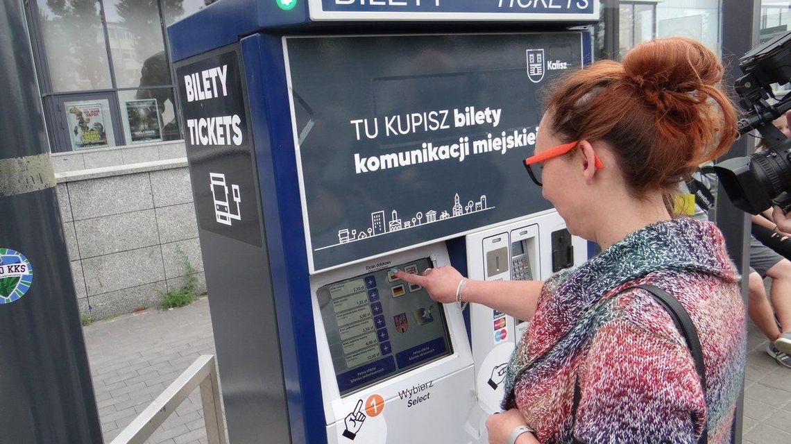 Kaliszanie polubili biletomaty. 600 transakcji w tydzień