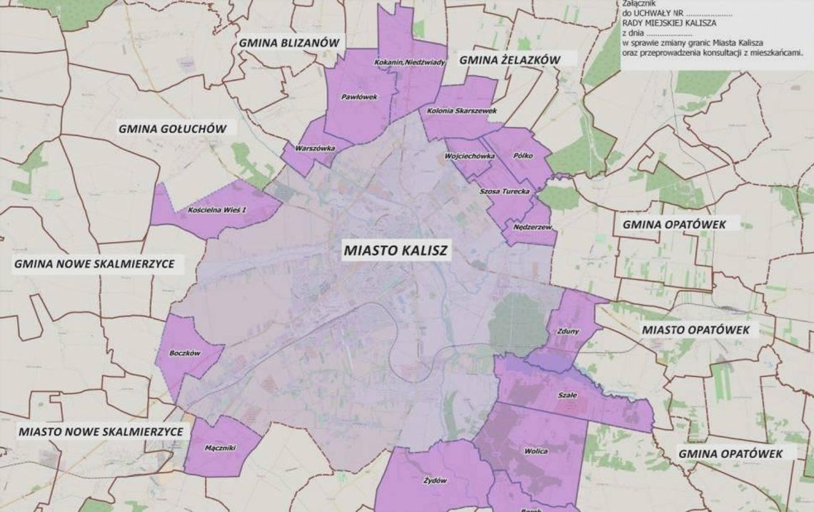 Kaliszanie powiedzą czy chcą poszerzenia granic miasta. Konsultacje ruszają we wrześniu