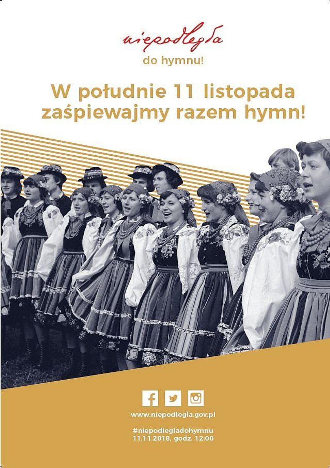 Kaliszanie wspólnie zaśpiewają hymn Polski