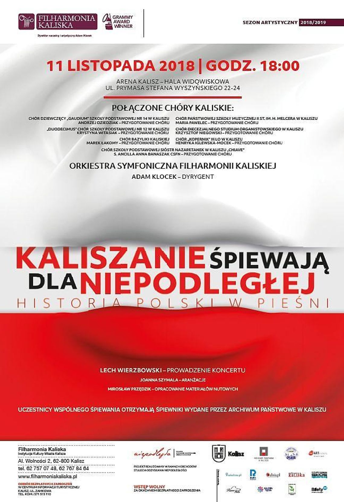 Kaliszanie zaśpiewają dla Niepodległej